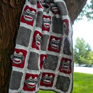 Sock Monkey Baby Blanket Crochet Pattern on Luulla