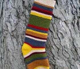 Doctor Who Christmas Stocking Knitting Pattern