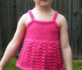 Babydoll Top Knitting Pattern
