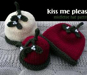 Kiss Me Please Hat Knitting Pattern