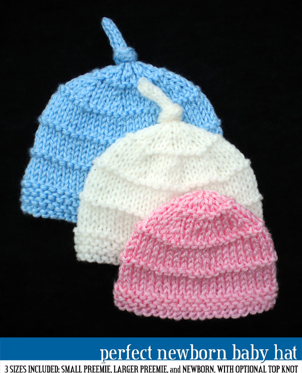 Perfect Newborn Baby Hat Pattern on Luulla
